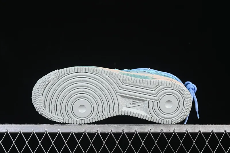 All categories Nk Air Force 1 Air Force series Nk Air Force 1 Low Air Force low-top Nike Air Force 1'07 Low Hand-painted graffiti Blue Sky Flower Island Air Force One low-top casual sneakers KS6968-777